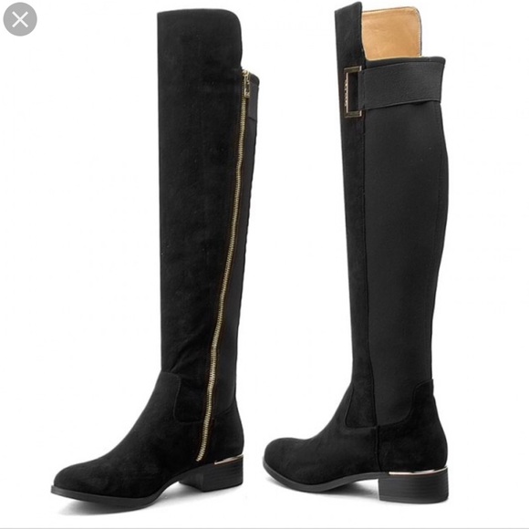 calvin klein wide calf boots